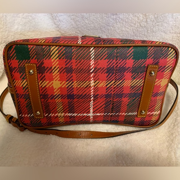 Dooney & Bourke Tartan Dome Satchel - Picture 5 of 16